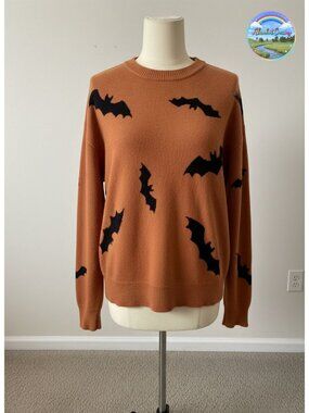 Floral Cable Knit Sweater Long Sleeve Crew Neck Pullover